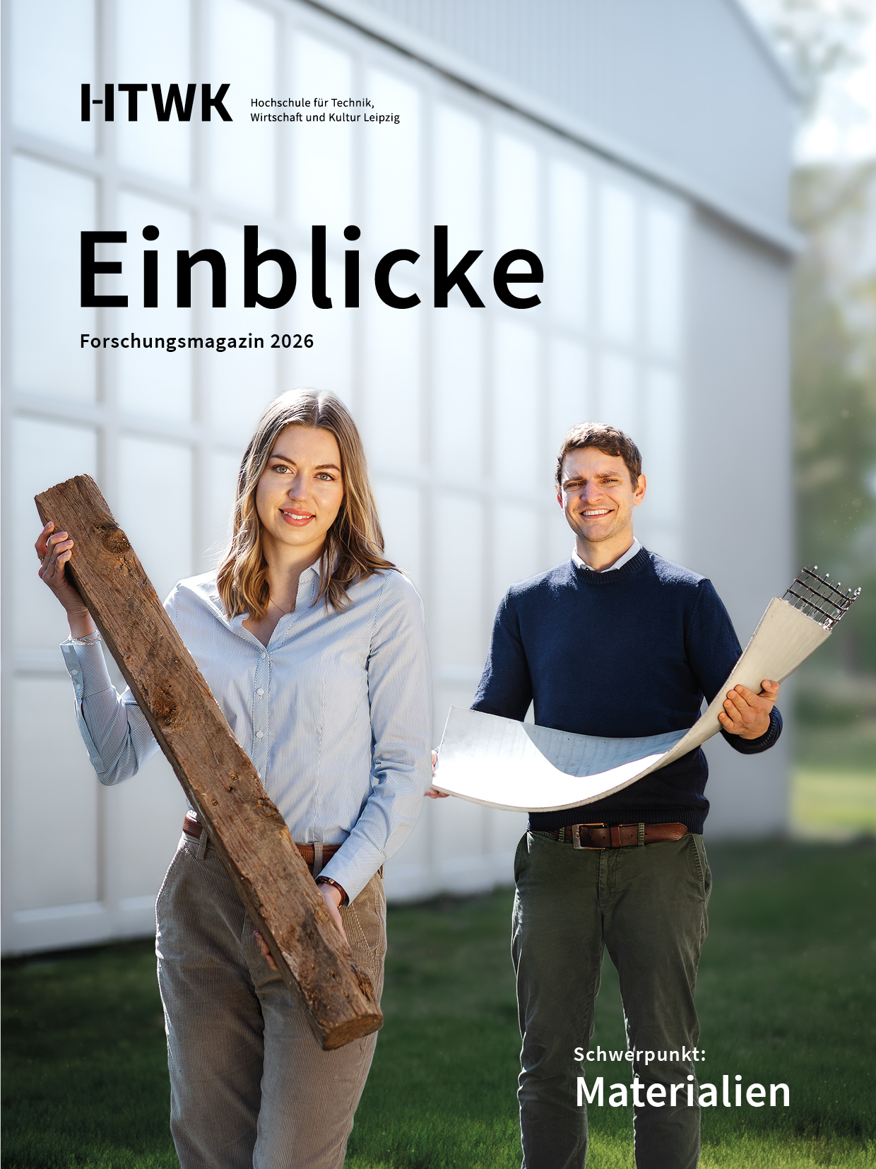 Einblicke 2026 Titelbild des Forschungsmagazins Einblicke 2026